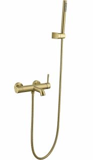 Смеситель для ванны Boheme Uno 463-MG золото матовое